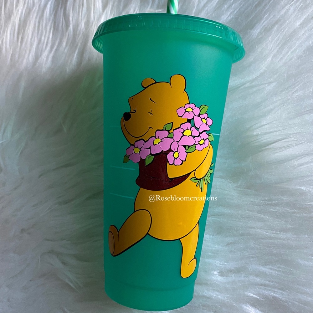 Winnie the Pooh Starbucks cold cup